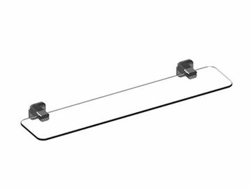 GZERO - Satin glass bathroom wall shelf by GUGLIELMI RUBINETTERIE - view 2